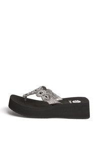 Libra Flip-Flop in Pewter