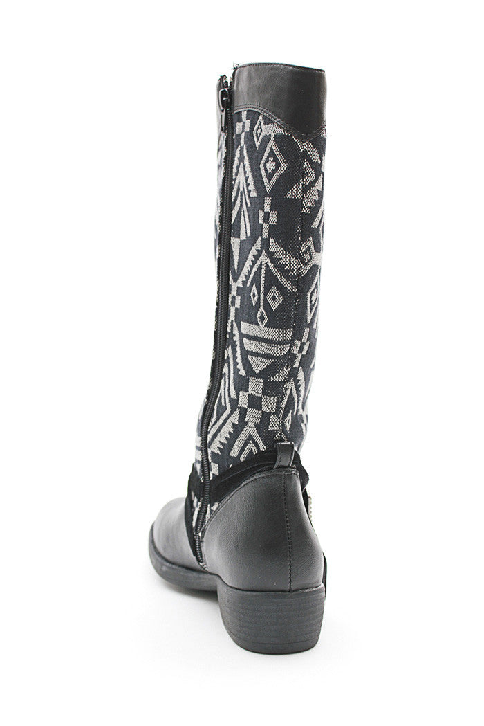 Penny Boot in Black Multi