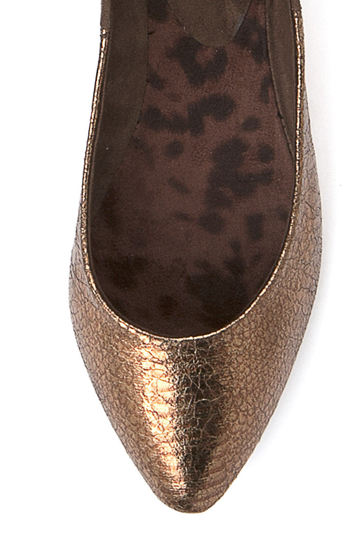 Kassia Flat in Bronze