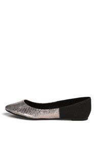 Kassia Flat in Pewter