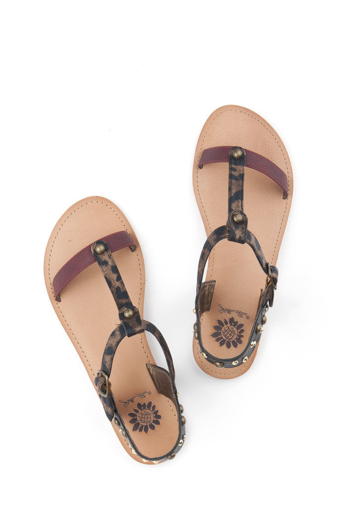 Flicker Sandal in Cheetah