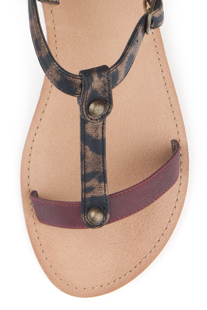 Flicker Sandal in Cheetah