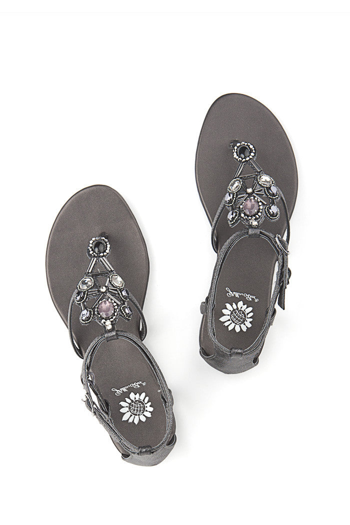 Leland Sandal in Pewter