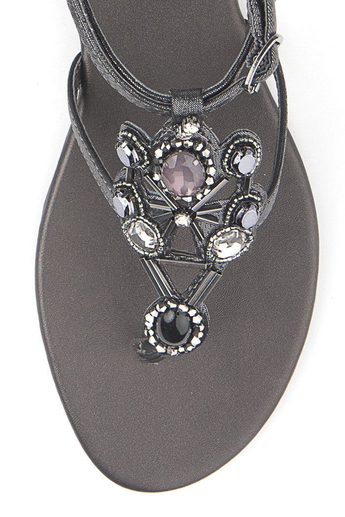 Leland Sandal in Pewter