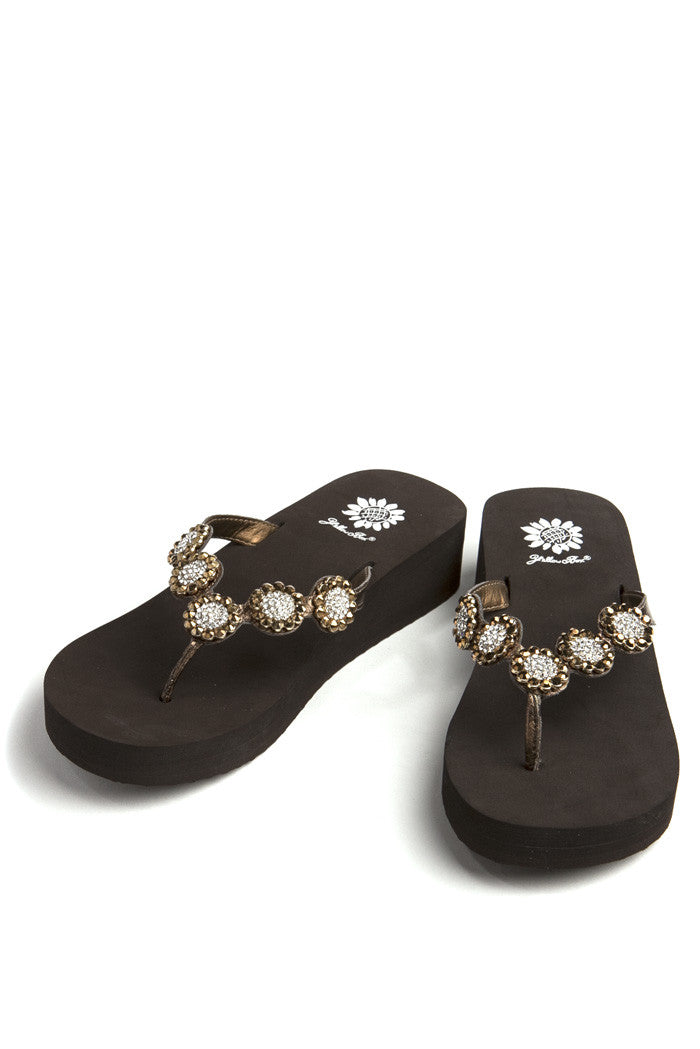 Xanti Flip-Flop in Bronze