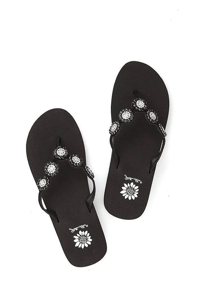 Xanti Flip-Flop in Black