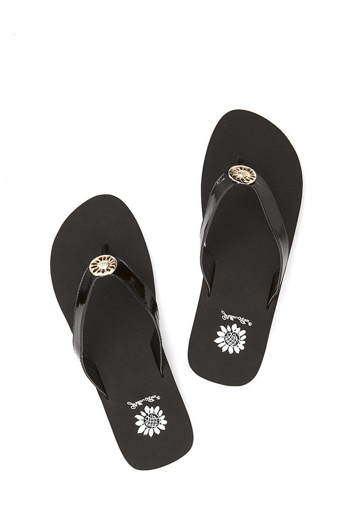 Eda Flip-Flop in Black