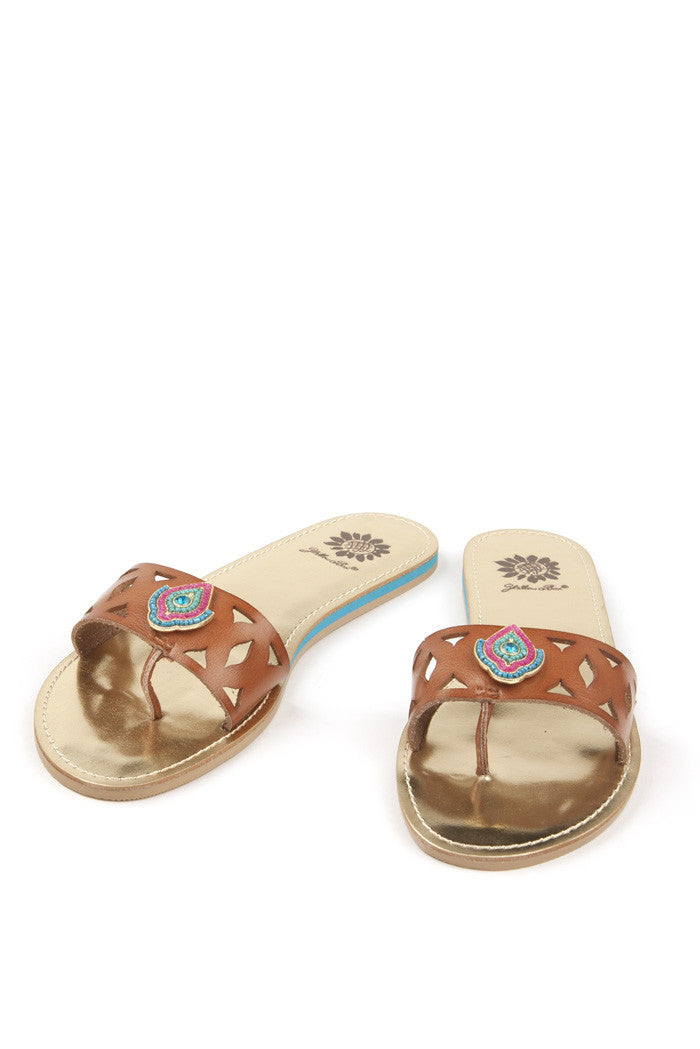 Thalia Sandal in Tan