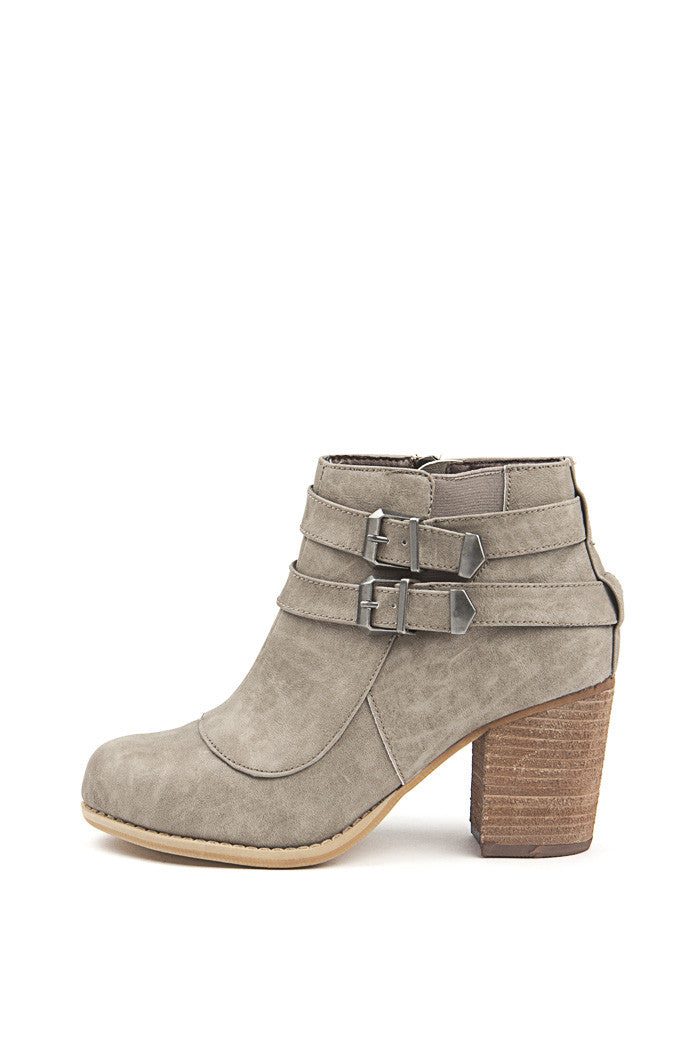 Karissa Bootie in Gray