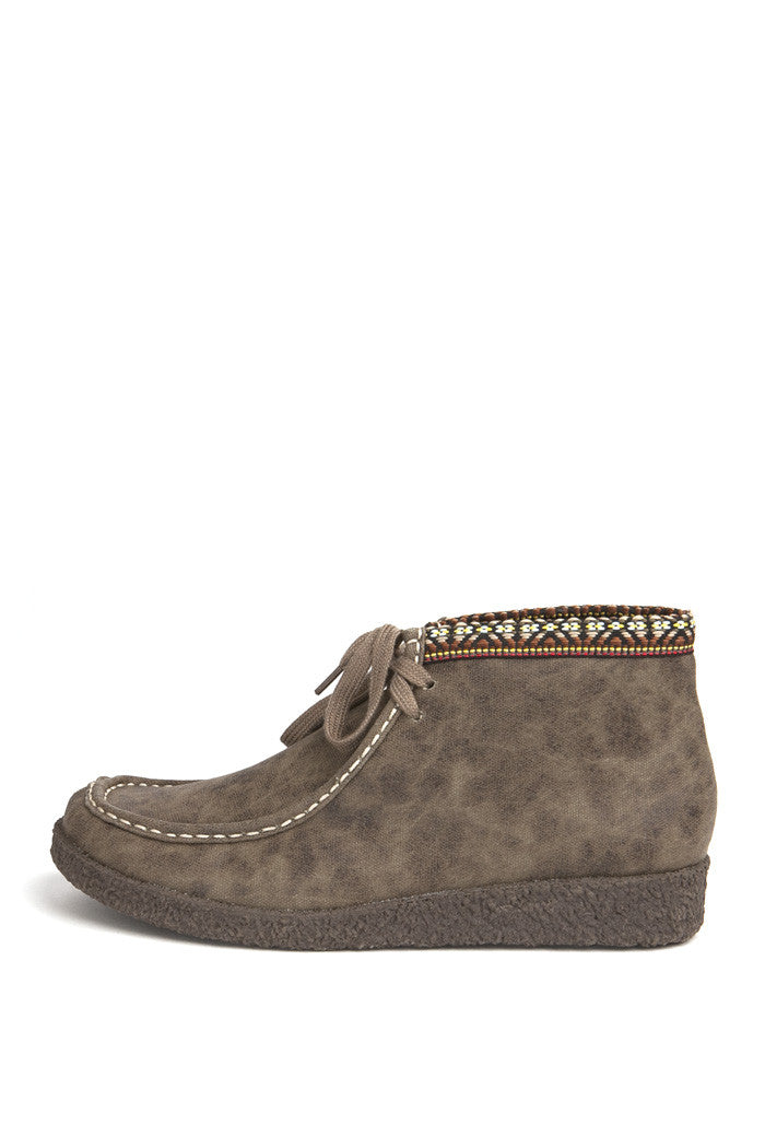 Royce Bootie in Stone