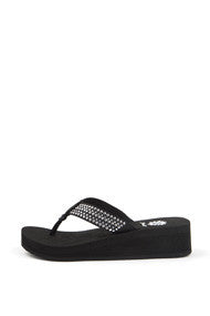 Rhoda Flip-Flop in Black