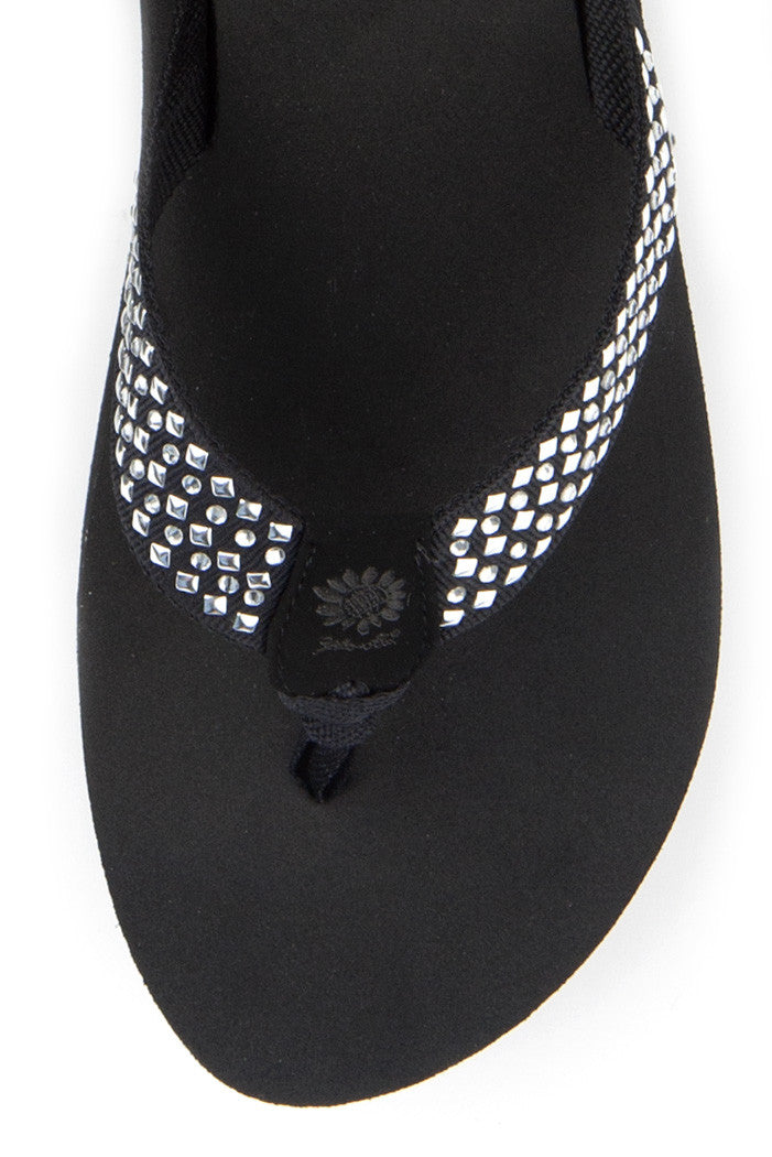 Rhoda Flip-Flop in Black