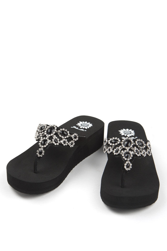 Tatum Flip-Flop in Black