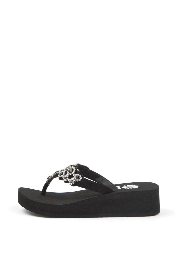 Tatum Flip-Flop in Black