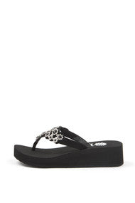 Tatum Flip-Flop in Black