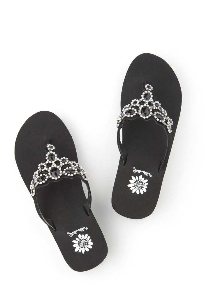 Tatum Flip-Flop in Black