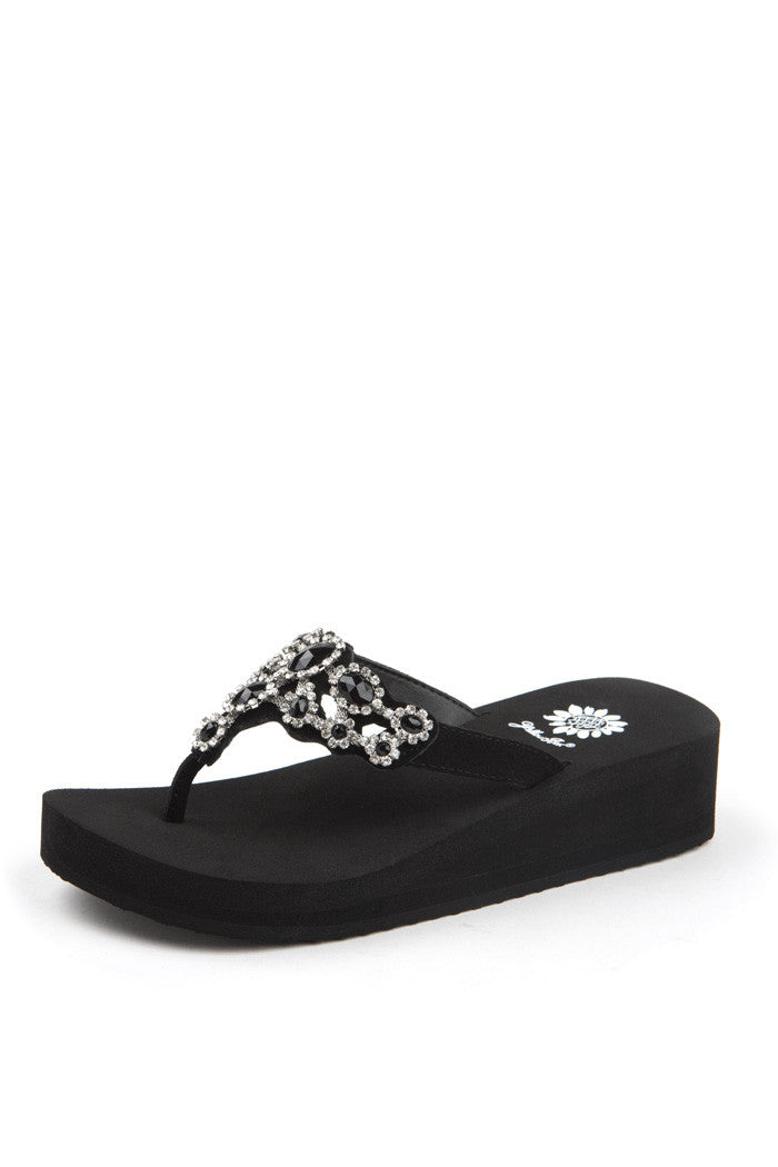 Tatum Flip-Flop in Black