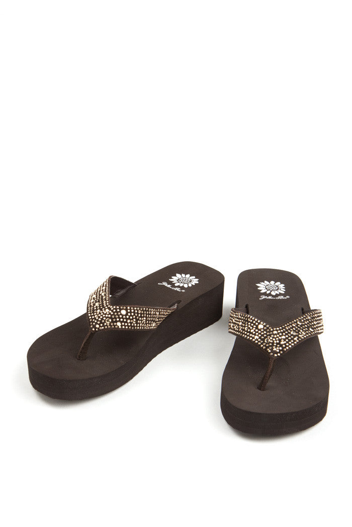 Africa Flip-Flop in Brown