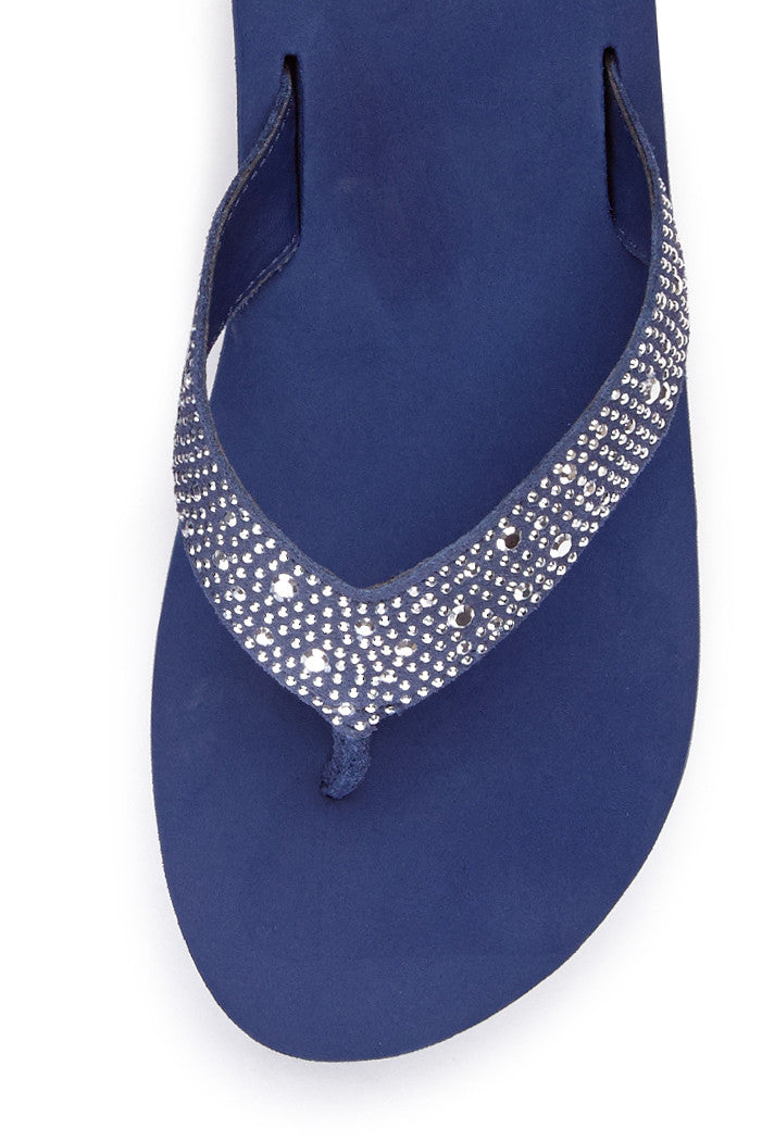 Africa Flip-Flop in Navy