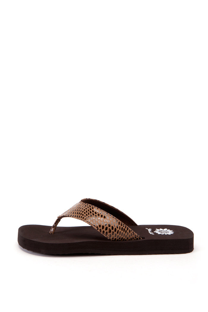 Brie Flip-Flop in Brown