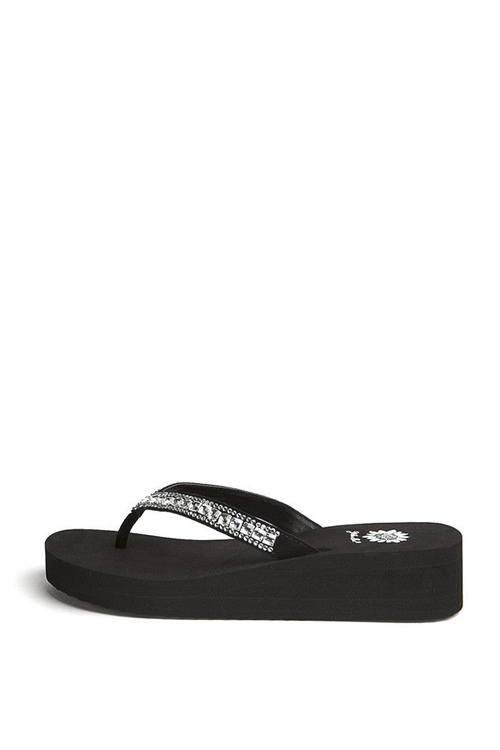 Brussels Flip-Flop in Black