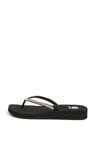 Jello Flip-Flop in Black