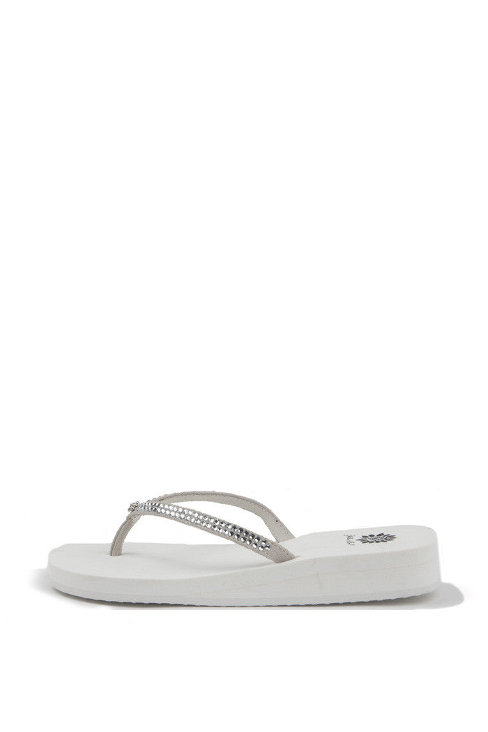 Jello Flip-Flop in White