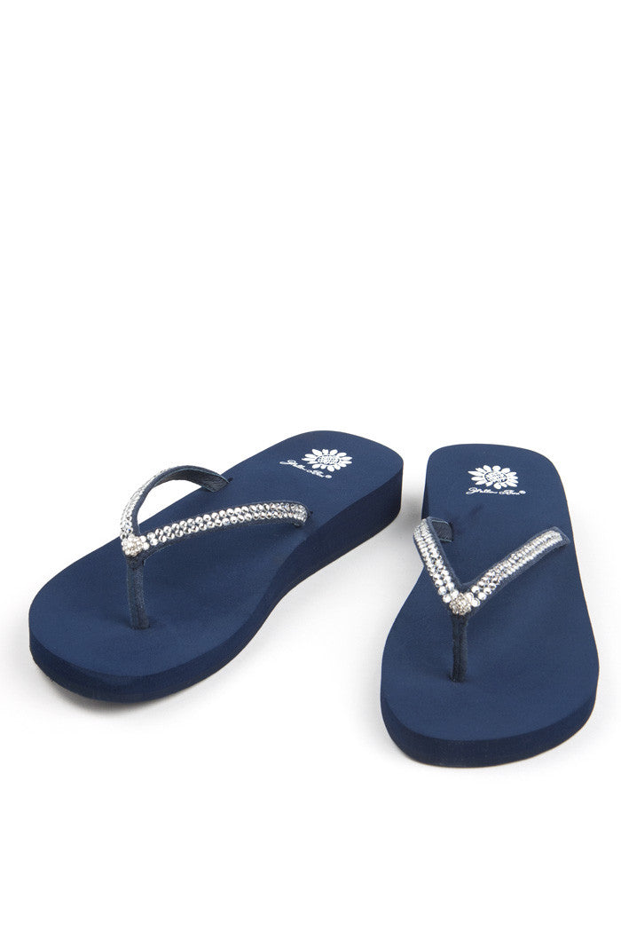 Jello Flip-Flop in Navy