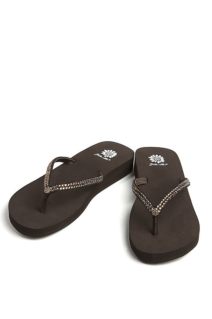 Jello-C Flip-Flop in Bronze