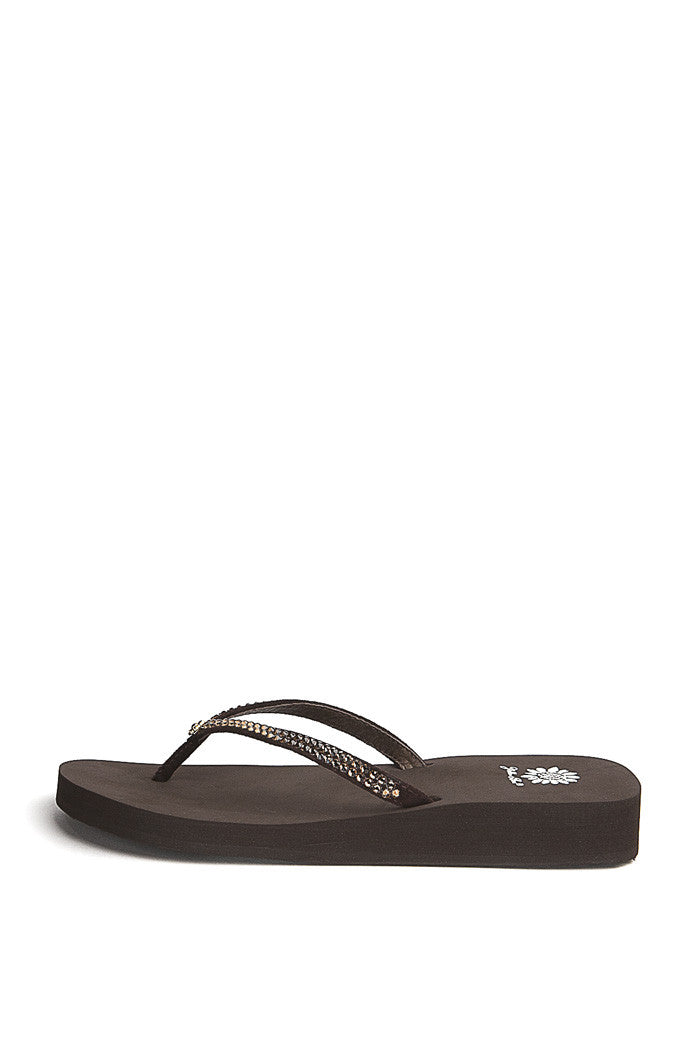 Jello-C Flip-Flop in Bronze