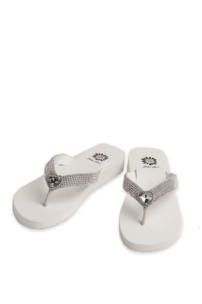 Willa Flip-Flop in White