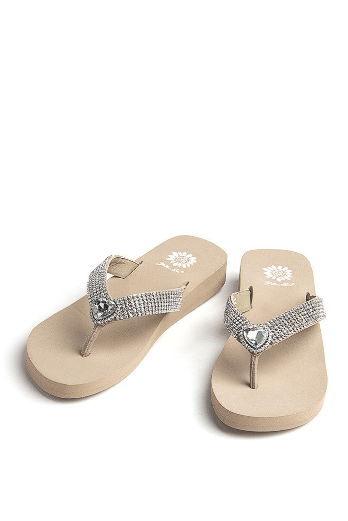 Willa Flip-Flop in Taupe