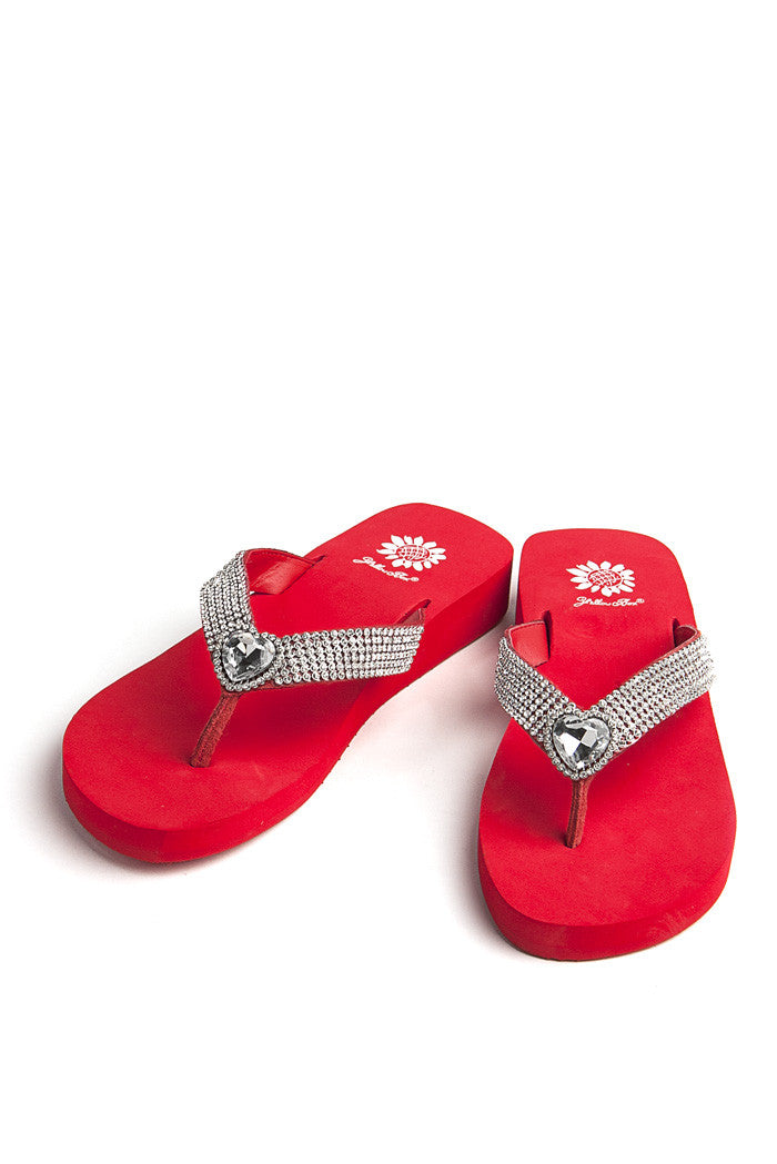 Willa Flip-Flop in Red