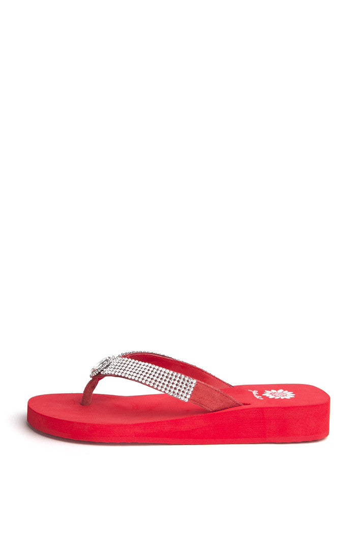 Willa Flip-Flop in Red