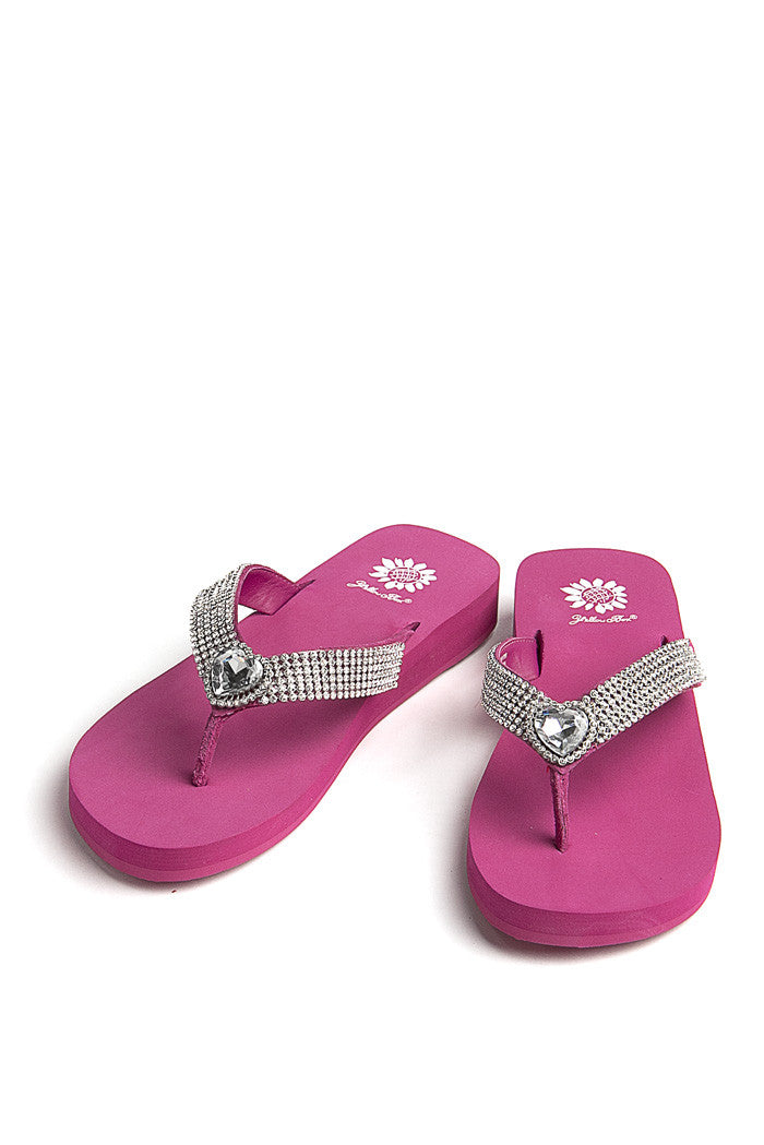 Willa Flip-Flop in Fuchsia