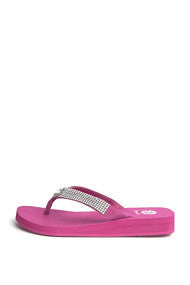 Willa Flip-Flop in Fuchsia