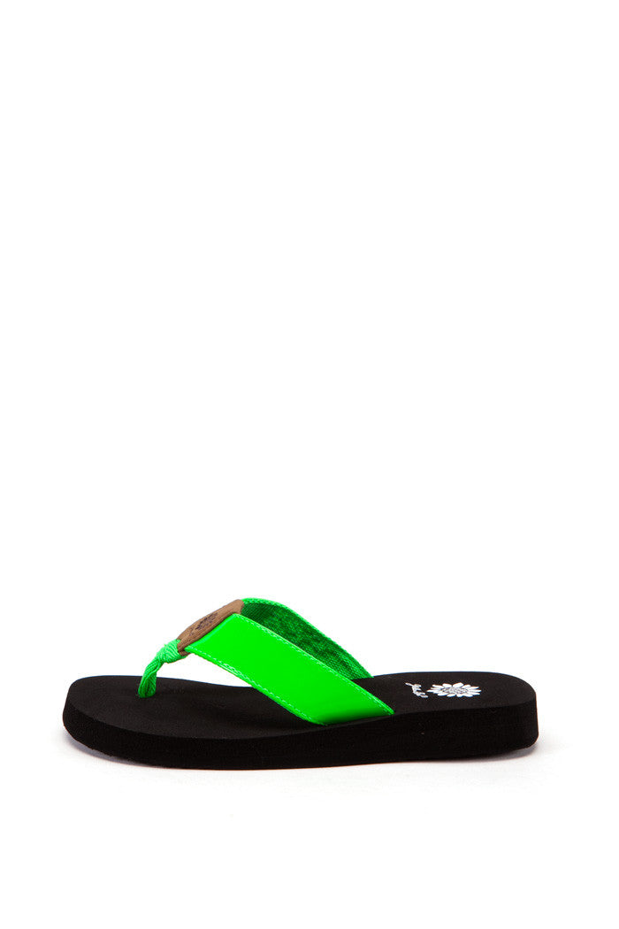 Valera II Girl's Flip-Flop in Green