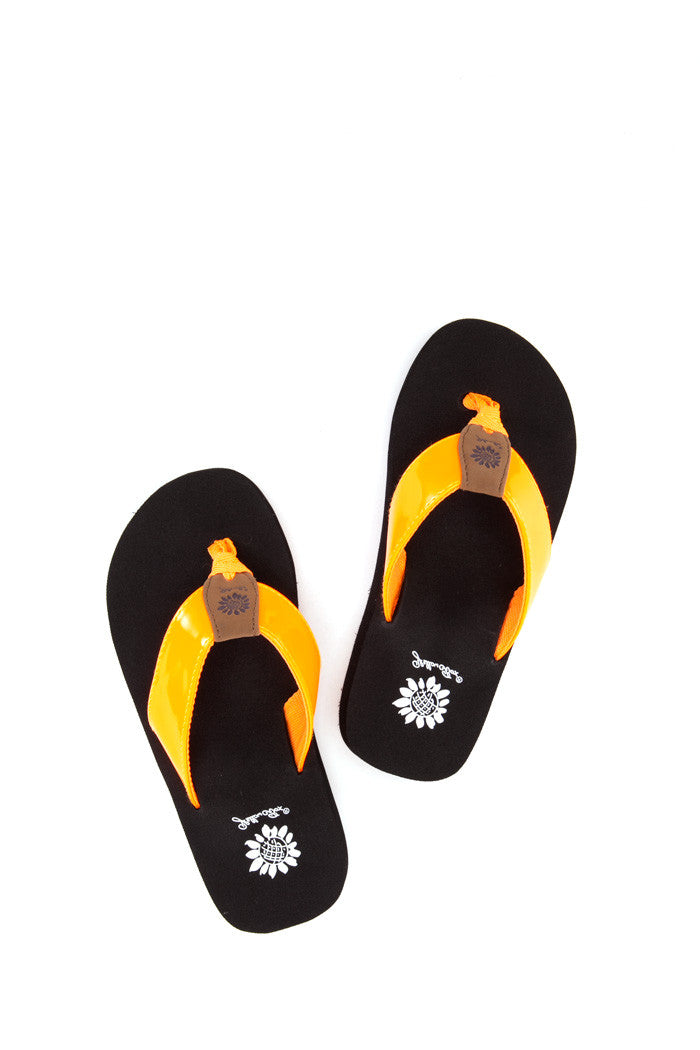 Valera II Girl's Flip-Flop in Orange