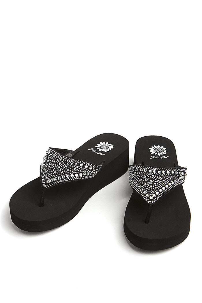 Zubin Flip-Flop in Black