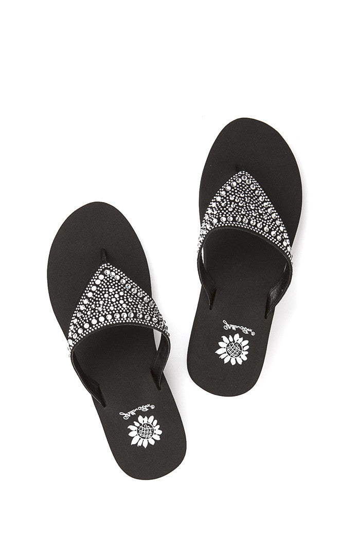 Zubin Flip-Flop in Black