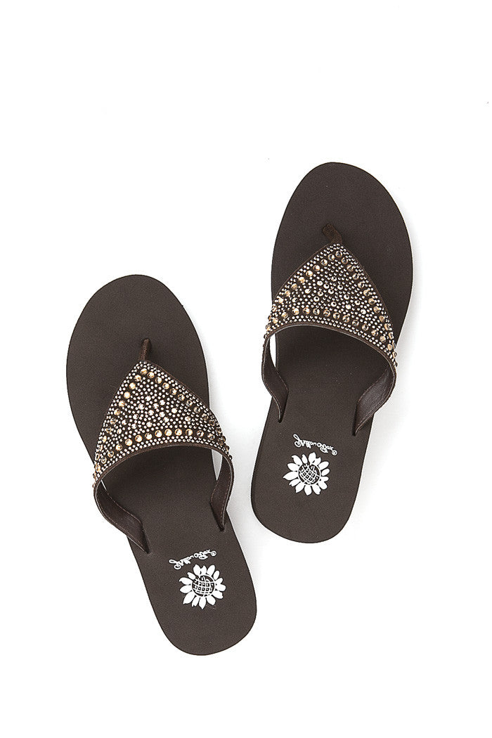 Zubin Flip-Flop in Brown