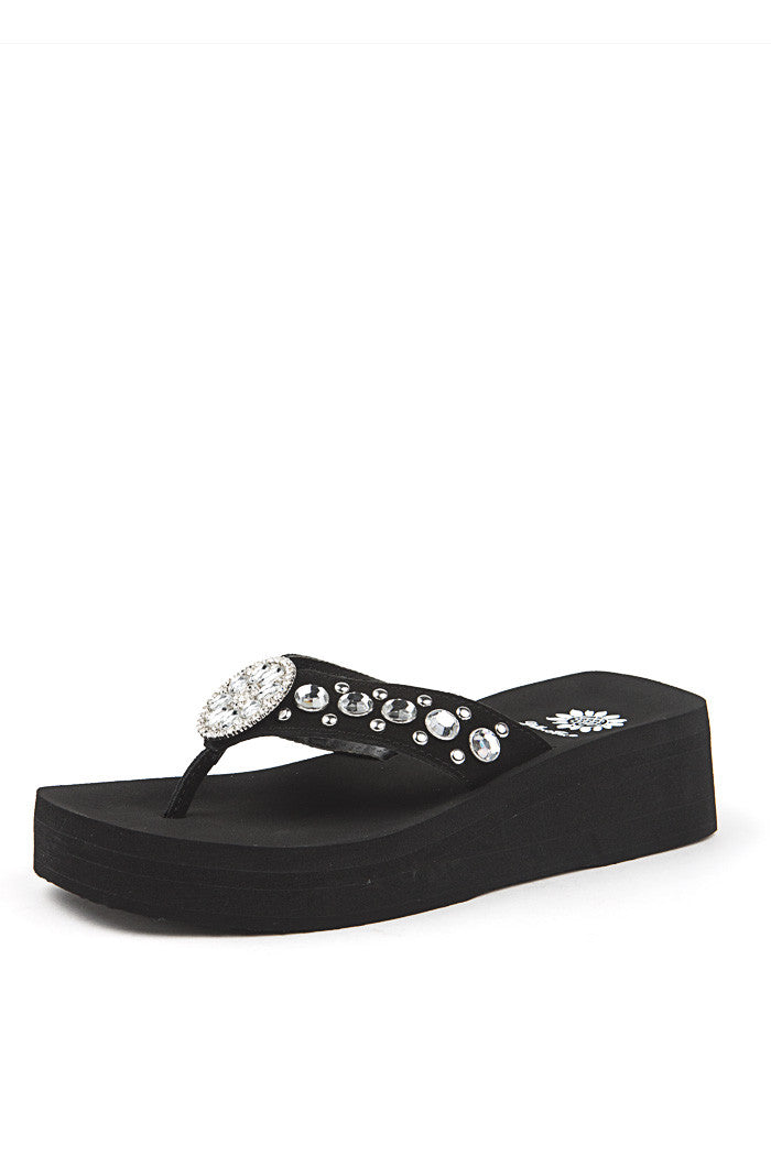 Zannie Flip-Flop in Black