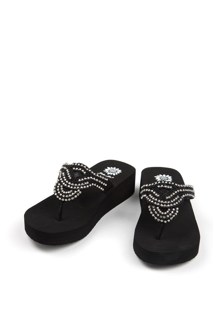 Xenos Flip-Flop in Black