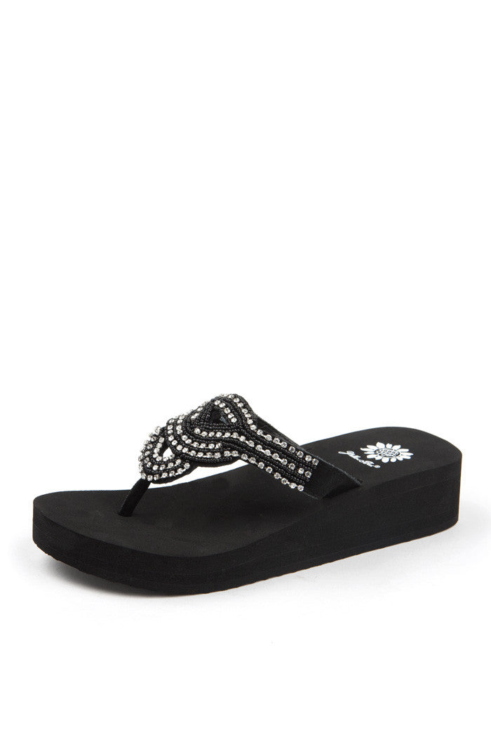 Xenos Flip-Flop in Black