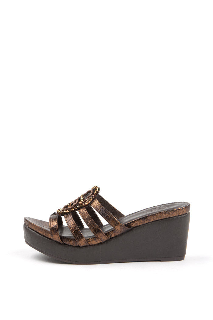 Tiberia Wedge in Bronze