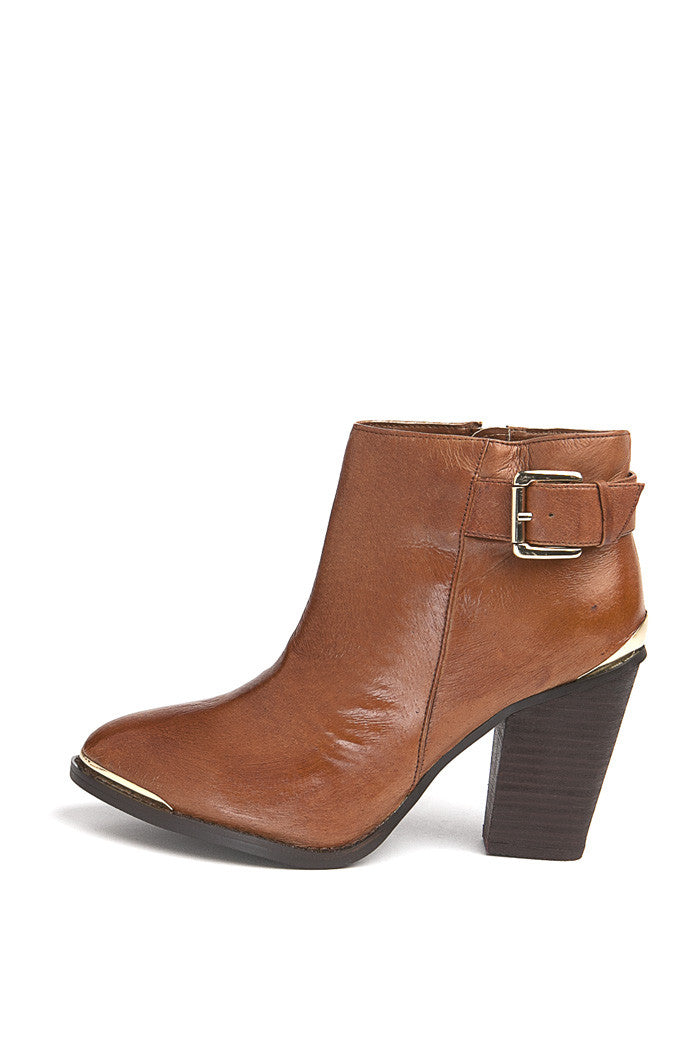 Christy Bootie in Tan