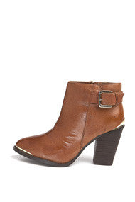 Christy Bootie in Tan