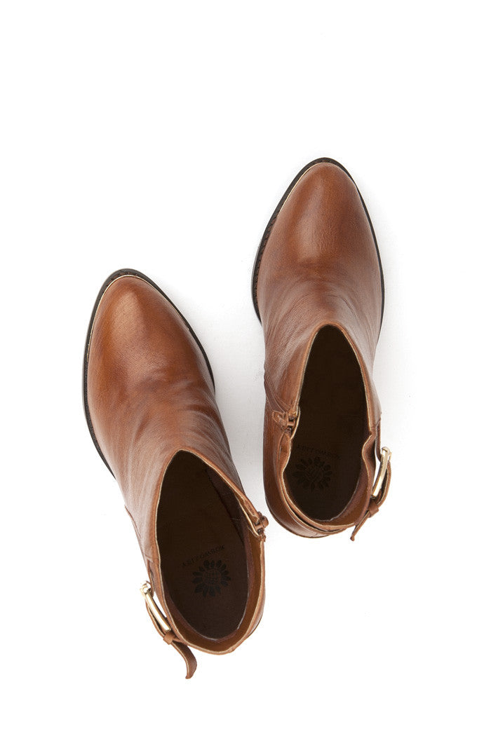 Christy Bootie in Tan