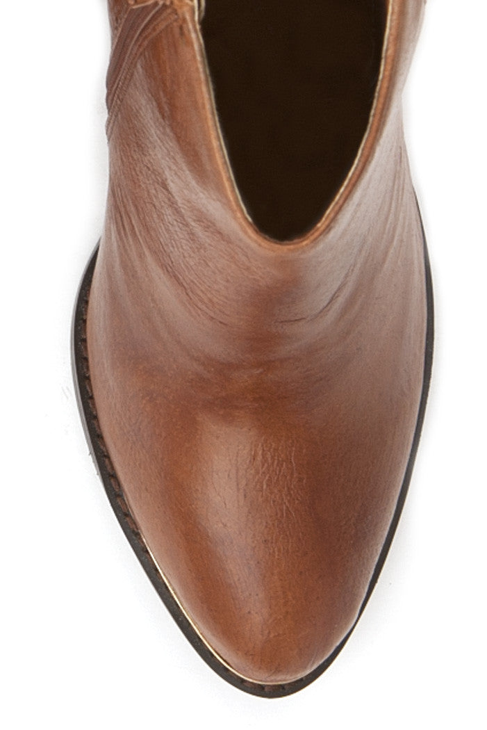 Christy Bootie in Tan