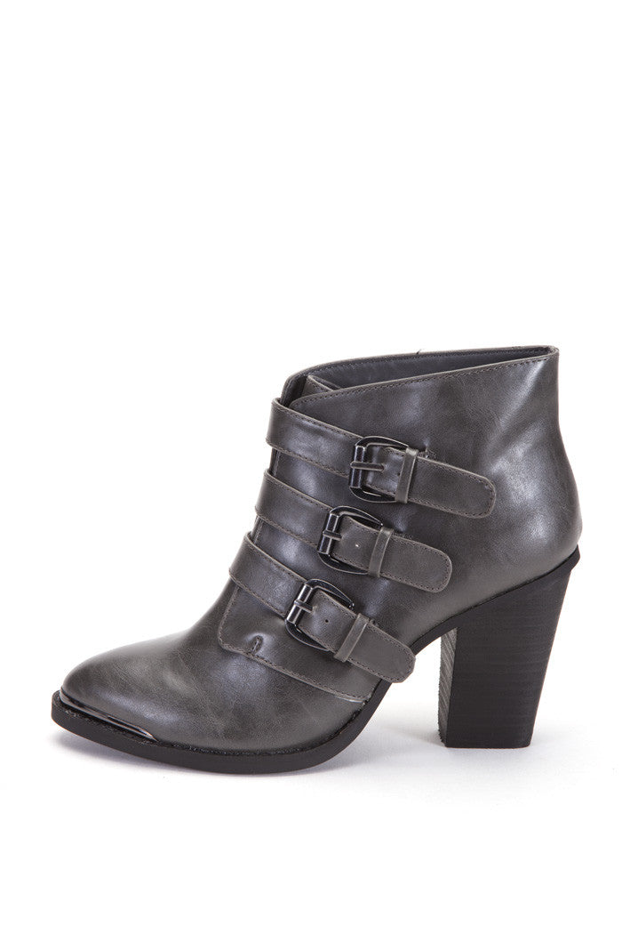 Julianna Bootie in Pewter